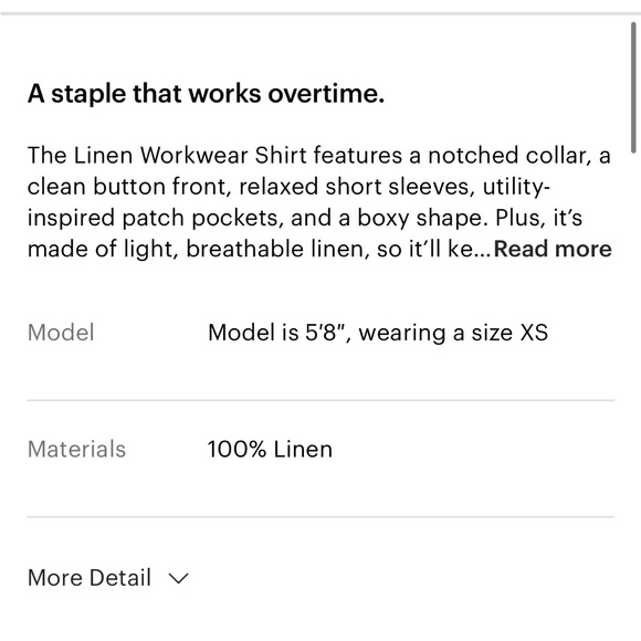 Everlane Linen Workwear shirt - Picture 15 of 16